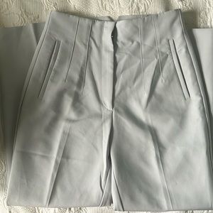 Zara Light Blue High Waisted Dress Pants Slacks Medium